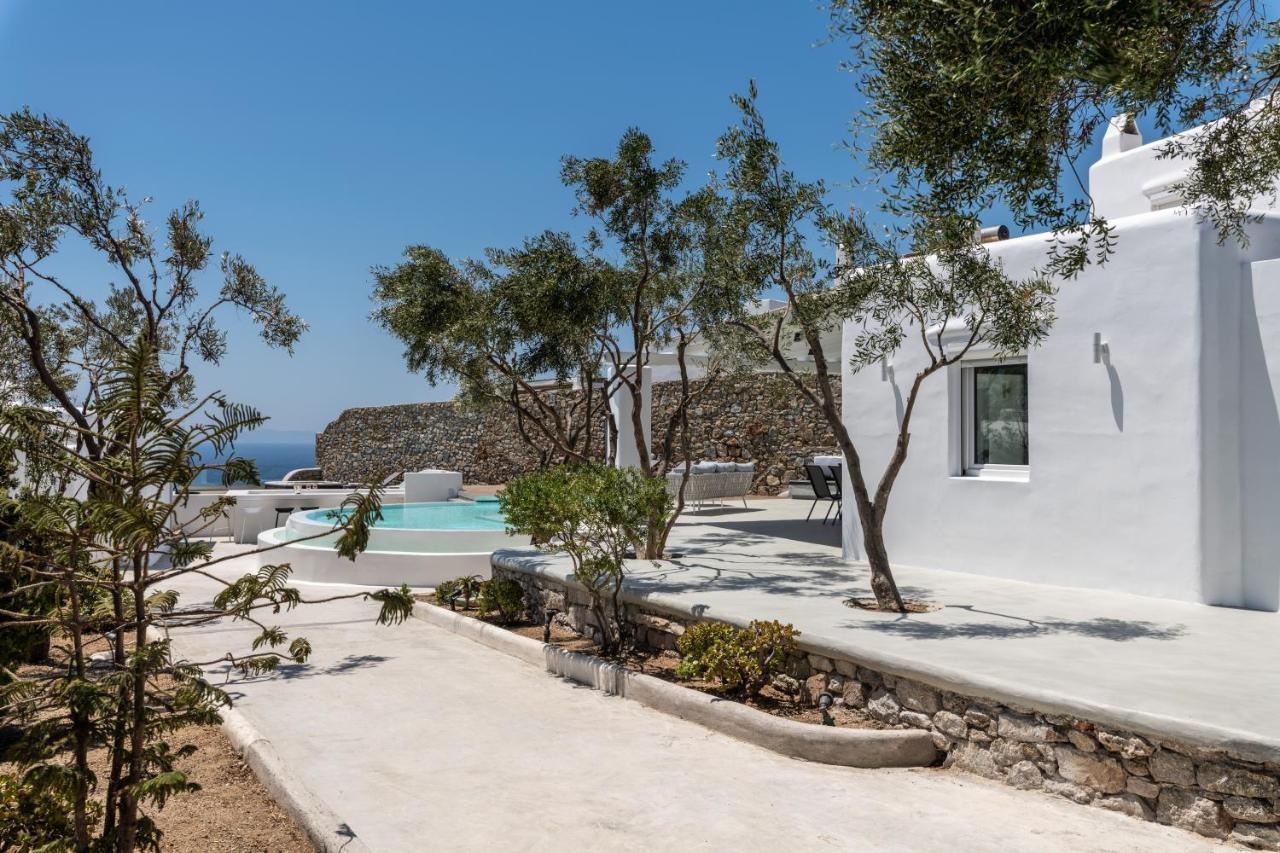 Villa In Mykonos - 6 Bedroom - 1Km From Mykonos Town - Infinity Pool - Sunset View المظهر الخارجي الصورة